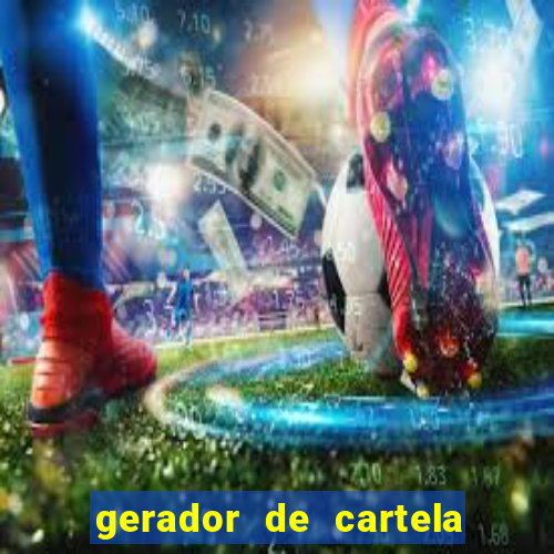 gerador de cartela de bingo